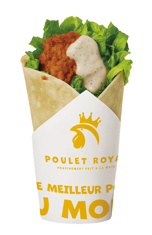 1 Wrap au Poulet Croustillant